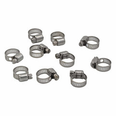 Twin Eagle Imports Grab Kits 10 Piece 304 Stainless Steel 6-15mm Worm Drive Hose Clamp