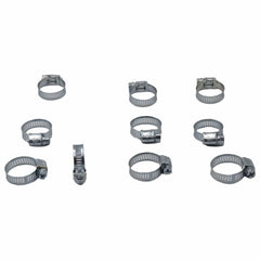 Twin Eagle Imports Grab Kits 10 Piece Zinc 12-23mm Worm Drive Hose Clamp