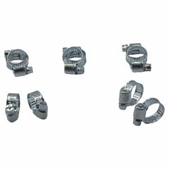 Twin Eagle Imports Grab Kits 10 Piece Zinc 6-15mm Worm Drive Hose Clamp