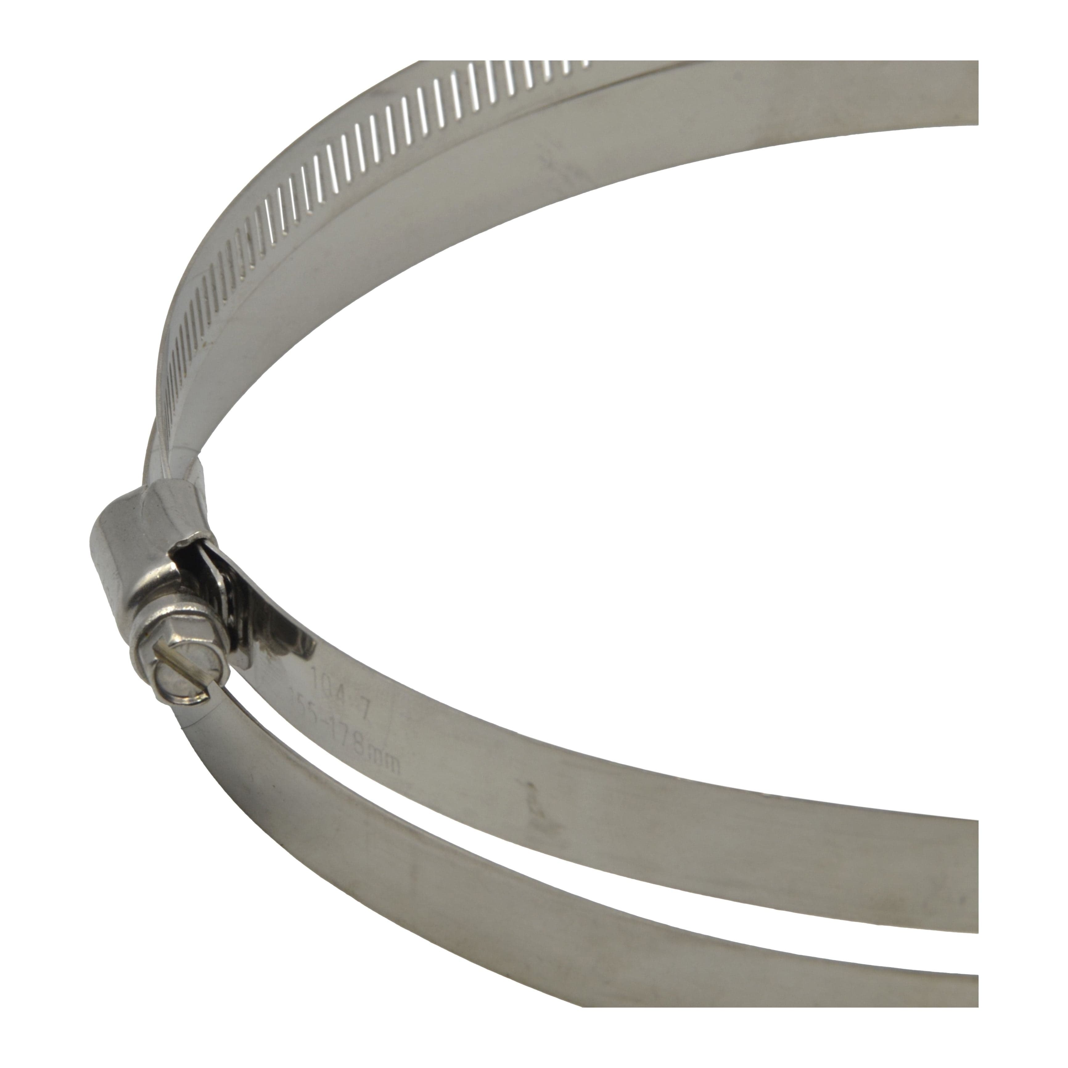 Twin Eagle Imports Grab Kits 2 Piece 304 Stainless Steel 155-178mm Worm Drive Hose Clamp