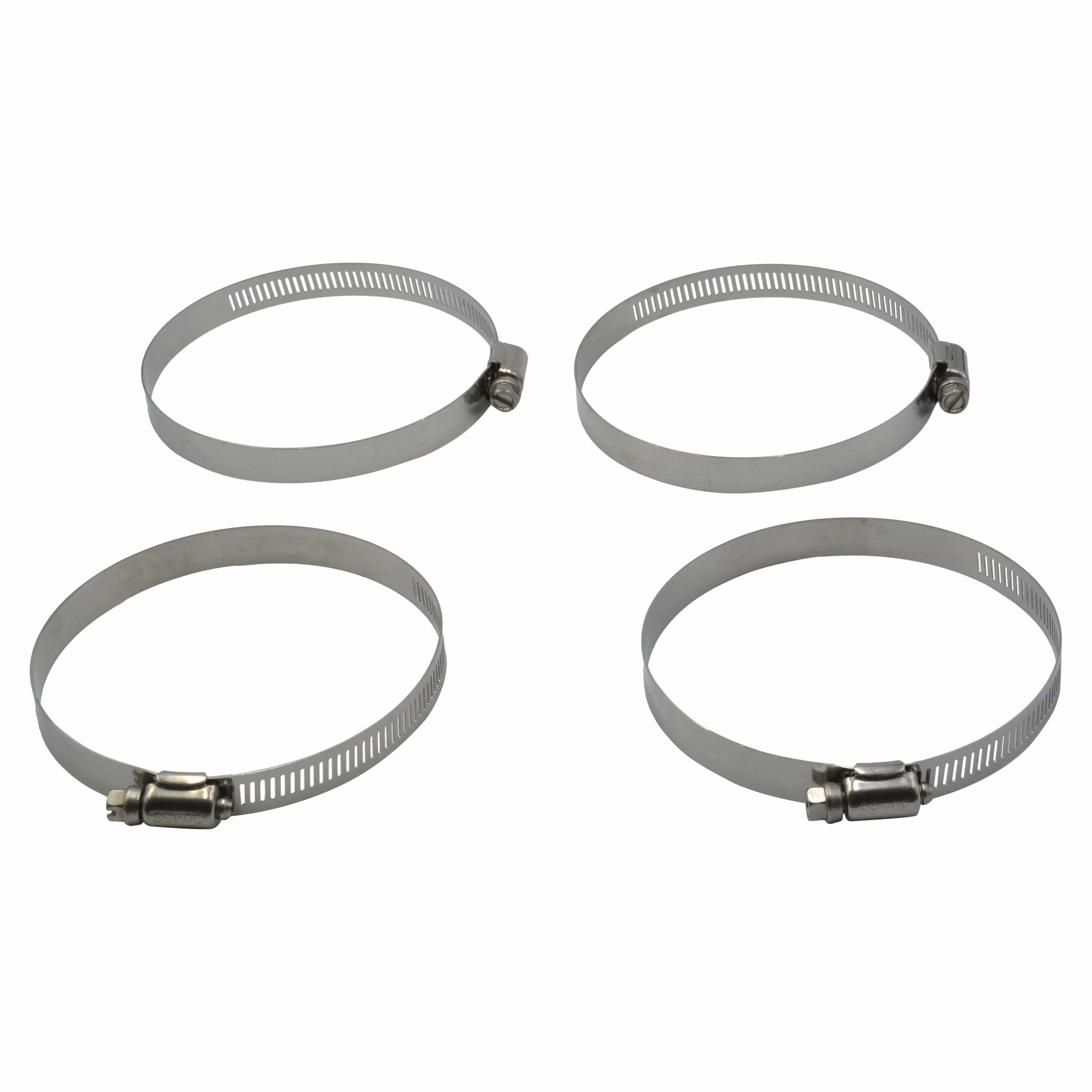 Twin Eagle Imports Grab Kits 4 Piece 304 Stainless Steel 84-108mm Worm Drive Hose Clamp