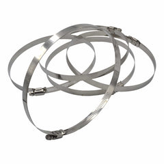Twin Eagle Imports Grab Kits 5 Piece 304 Stainless Steel 155-178mm Worm Drive Hose Clamp