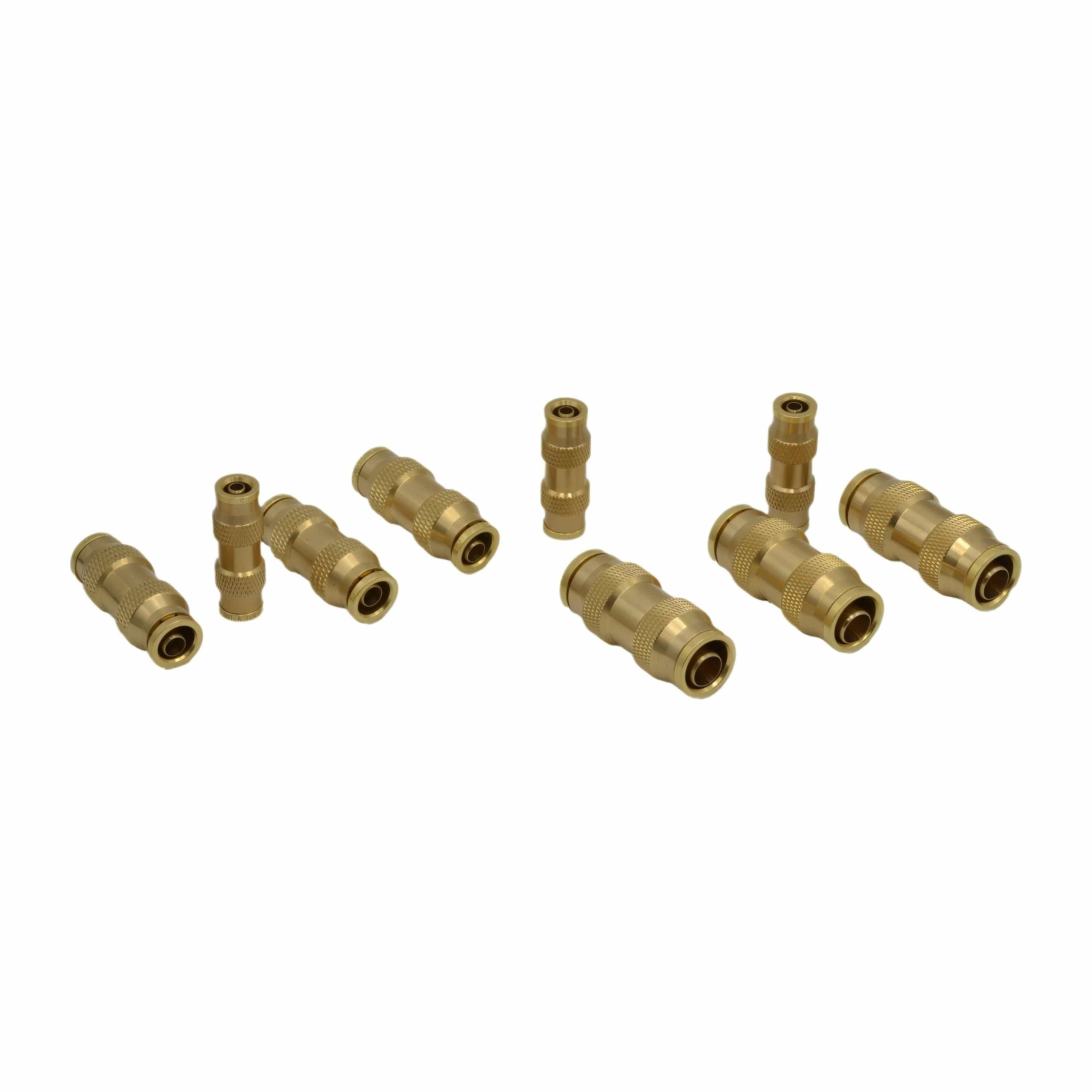 Twin Eagle Imports Grab Kits 9 Piece  DOT Straight Brass Push in Hose Connect Grab Kit Assortment