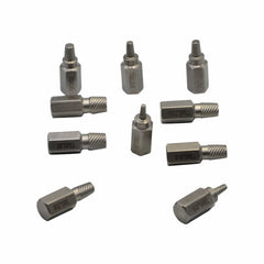 Twin Eagle Imports Hand Tool Multi Spline Screw Extractor Set 10 Piece Kit