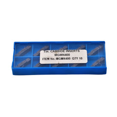 Twin Eagle Imports INSERTS Carbide Grooving Inserts MGMN400 TiAlN Coated 4.0mm (Pack of 10)