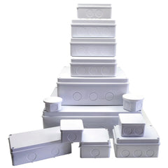 Twin Eagle Imports Junction Box 200x200x80 mm No Grommet IP65 Waterproof Junction Box