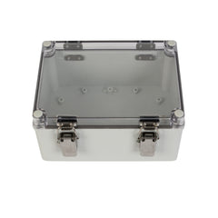 Twin Eagle Imports Junction Box ABS IP66 Clear Lid Hinge Junction Box 150 x 200 x 100mm