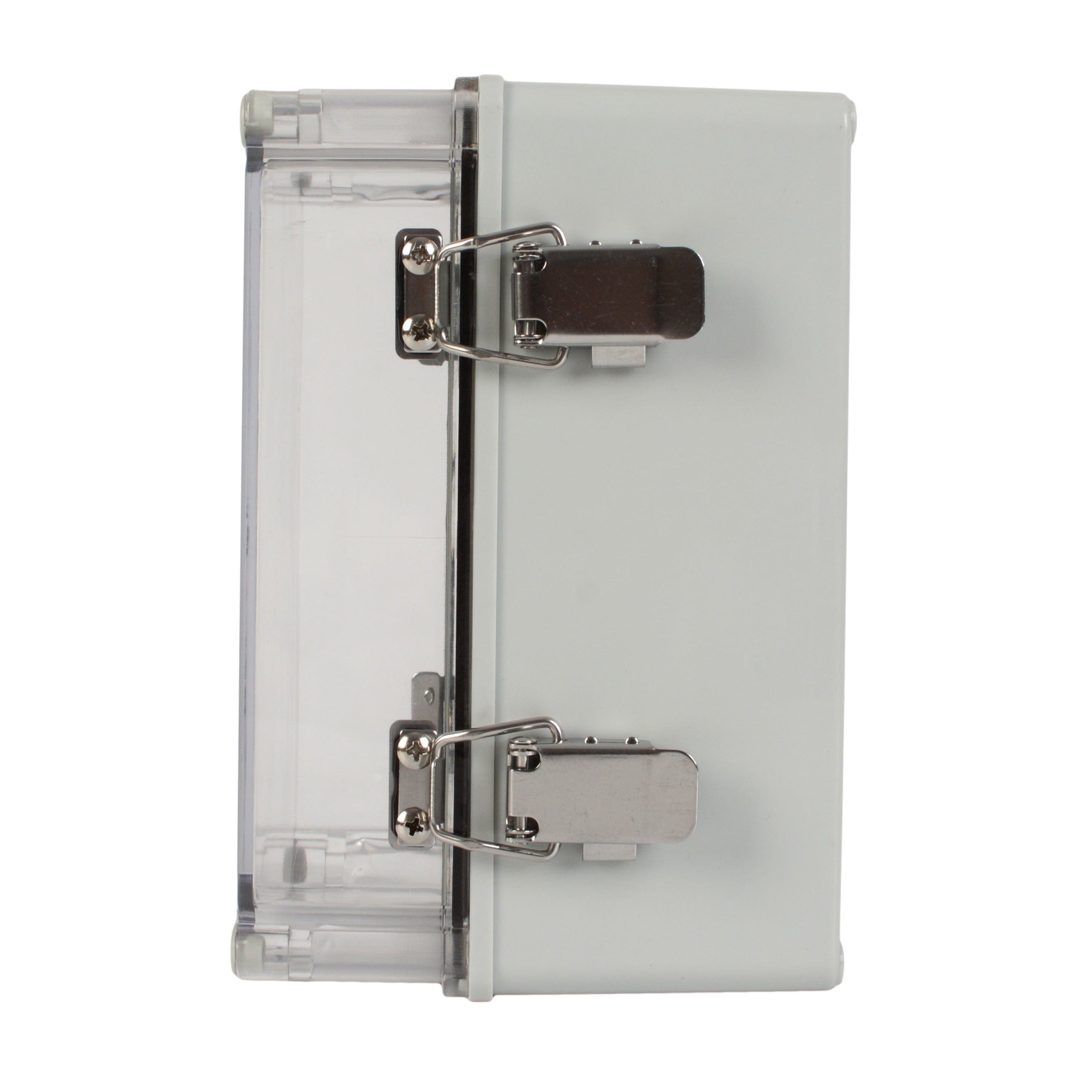 Twin Eagle Imports Junction Box ABS IP66 Clear Lid Hinge Junction Box 150 x 200 x 130mm