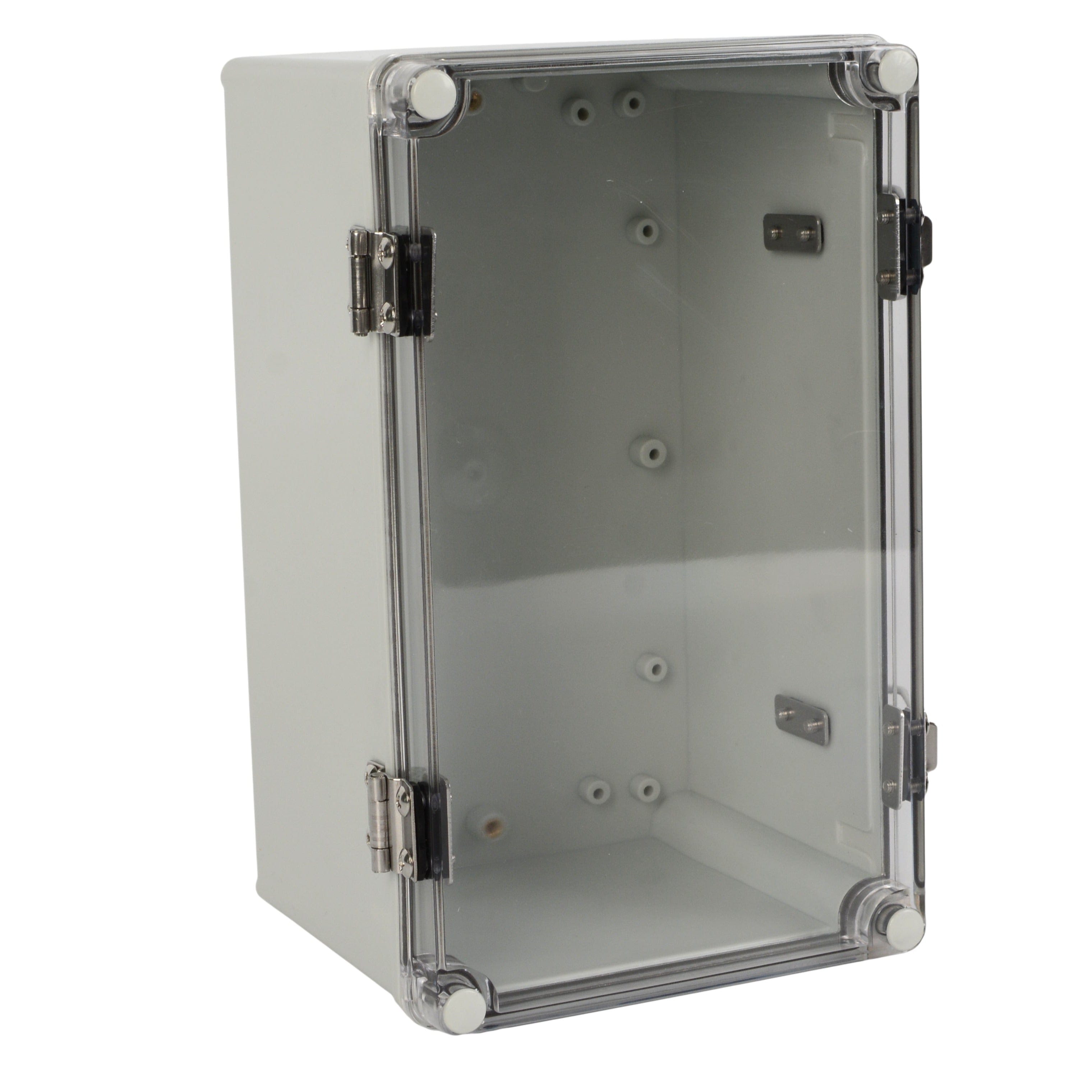 Twin Eagle Imports Junction Box ABS IP66 Clear Lid Hinge Junction Box 150 x 250 x 130mm