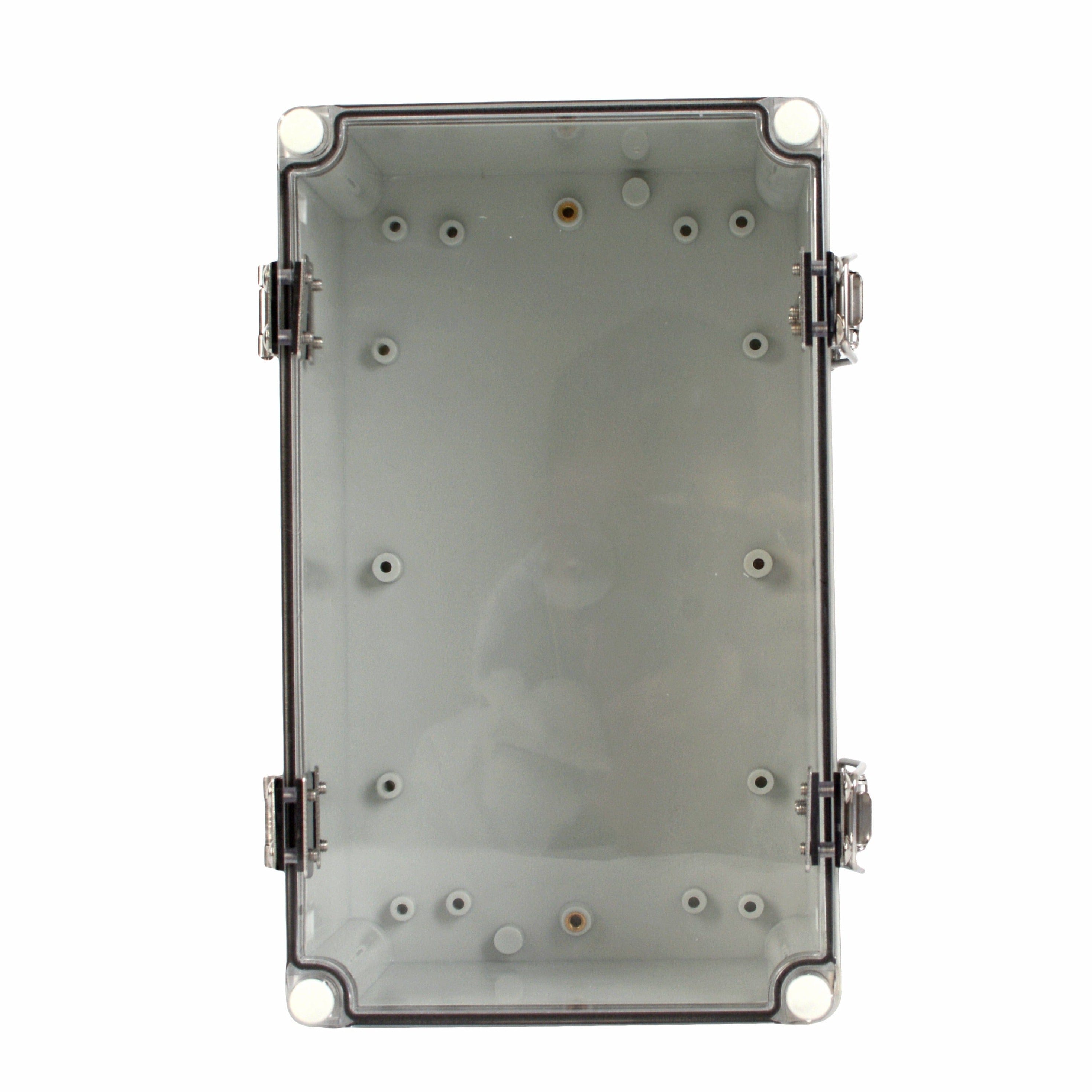 Twin Eagle Imports Junction Box ABS IP66 Clear Lid Hinge Junction Box 150 x 250 x 130mm