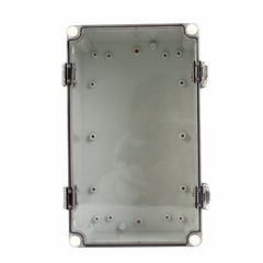 Twin Eagle Imports Junction Box ABS IP66 Clear Lid Hinge Junction Box 150 x 250 x 130mm