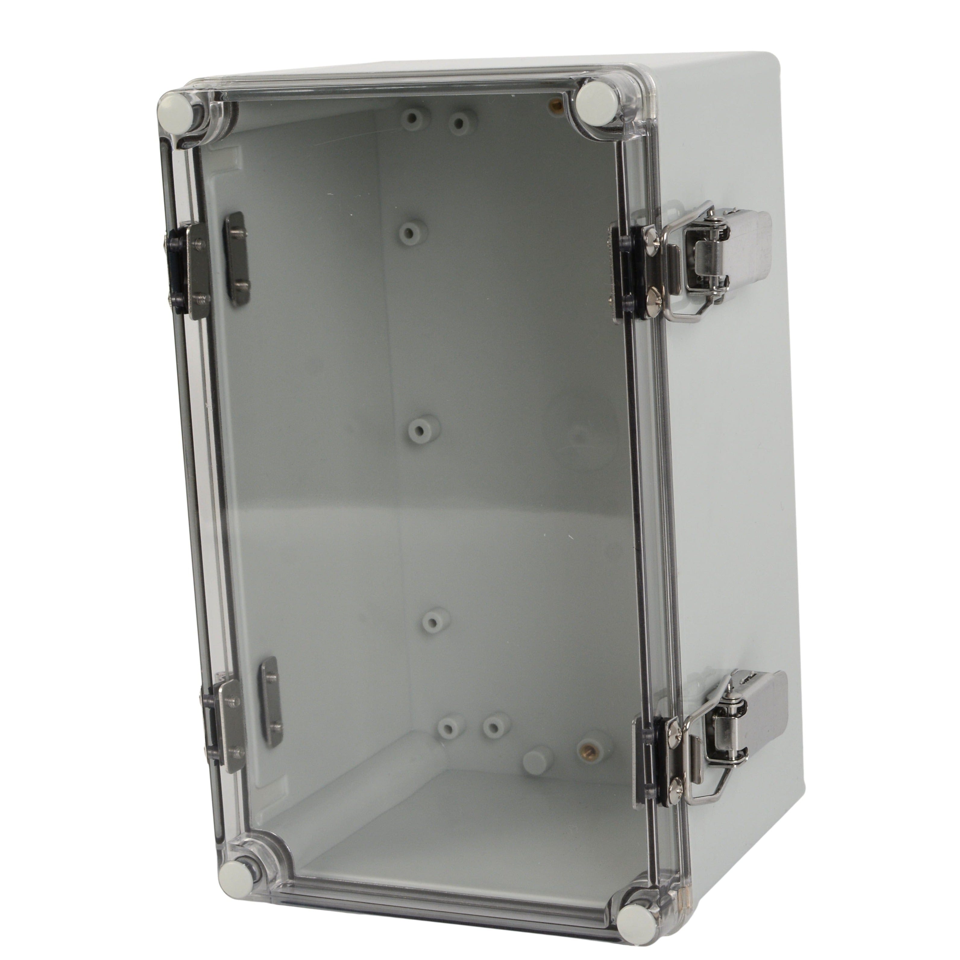 ABS IP66 Clear Lid Hinge Junction Box 150 x 250 x 130mm