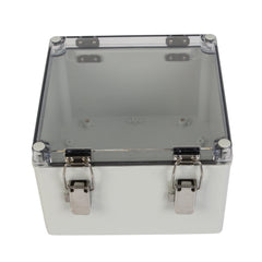 Twin Eagle Imports Junction Box ABS IP66 Clear Lid Hinge Junction Box 200 x 200 x 130mm