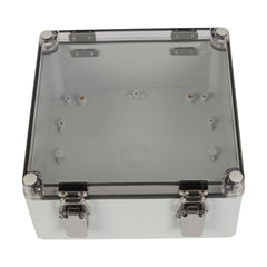 Twin Eagle Imports Junction Box ABS IP66 Clear Lid Hinge Junction Box 200 x 200 x 95mm
