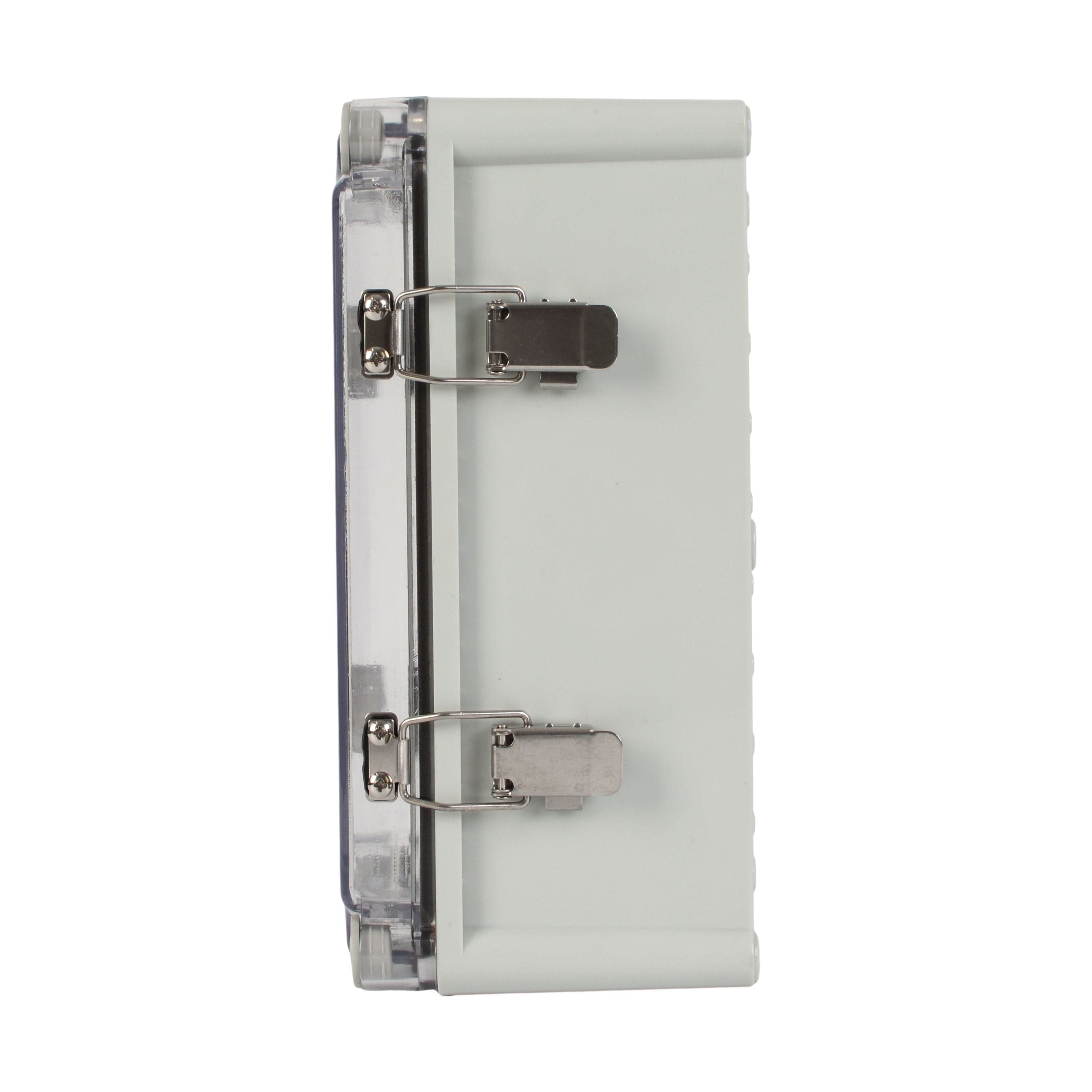 Twin Eagle Imports Junction Box ABS IP66 Clear Lid Hinge Junction Box 280 x 190 x 130mm