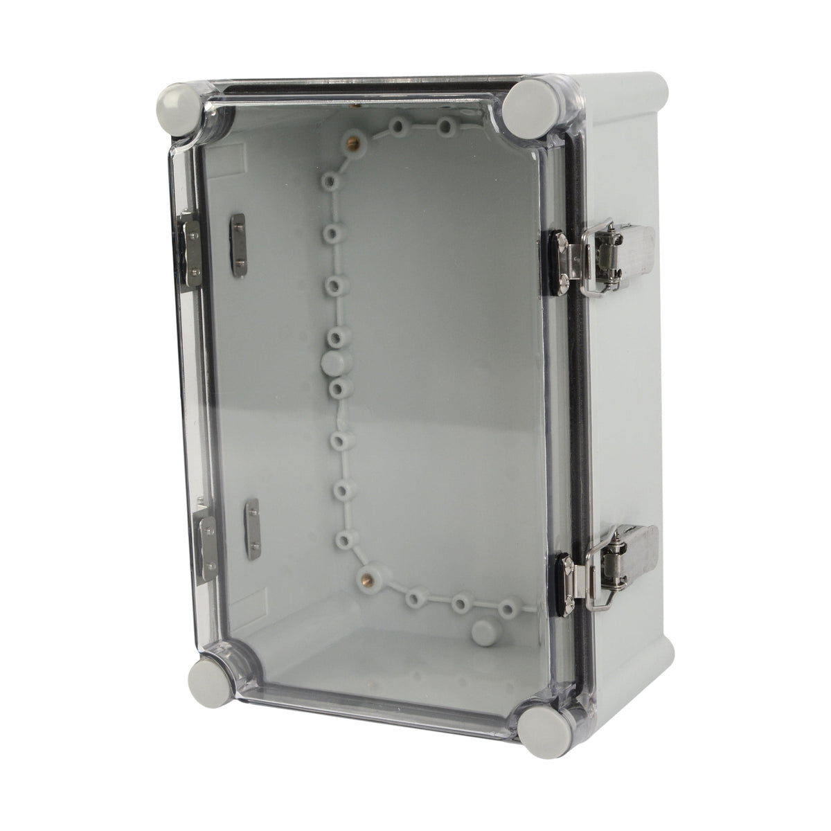 Twin Eagle Imports Junction Box ABS IP66 Clear Lid Hinge Junction Box 280 x 190 x 130mm
