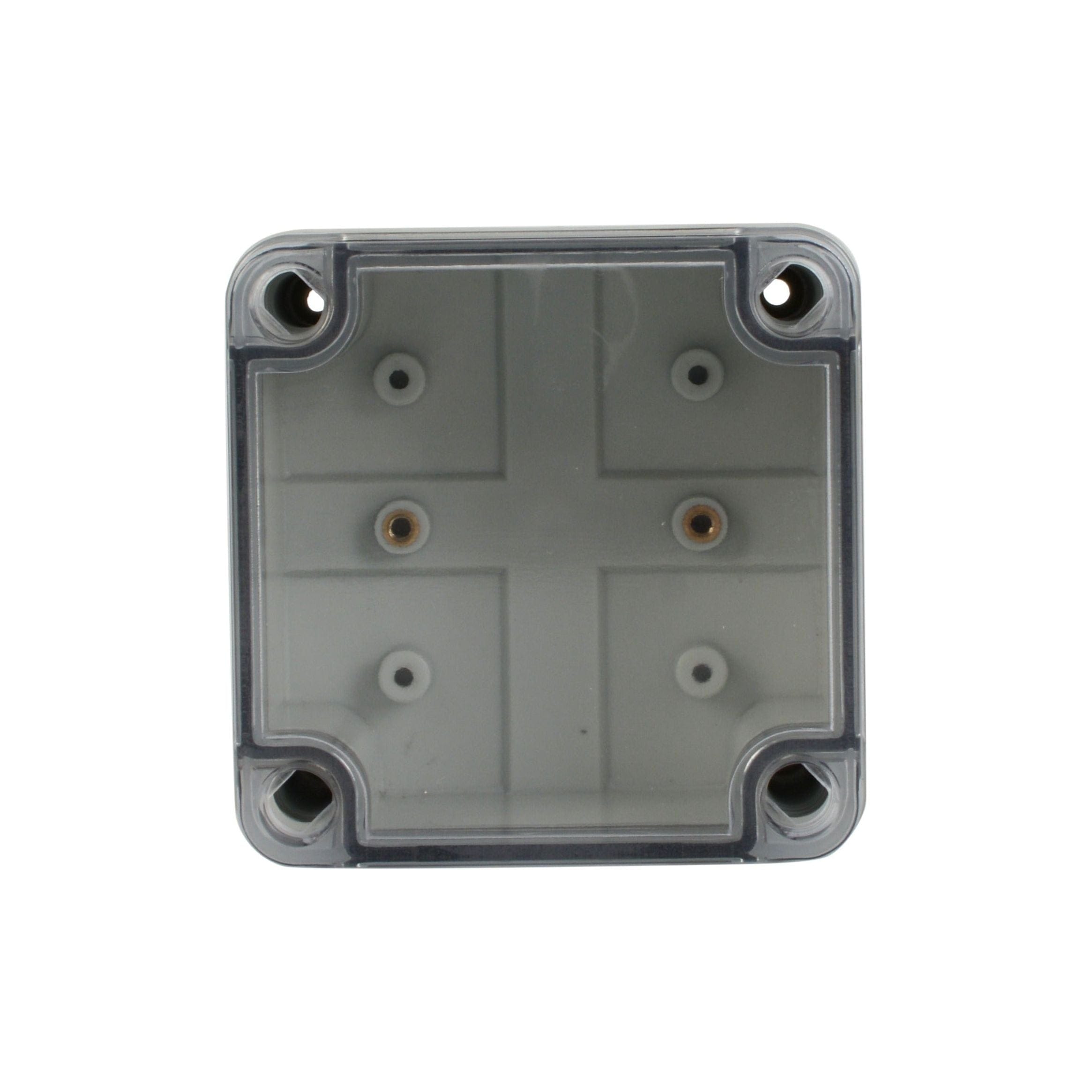 Twin Eagle Imports Junction Box ABS IP66 Clear Lid Junction Box 100 x 100 x 75mm