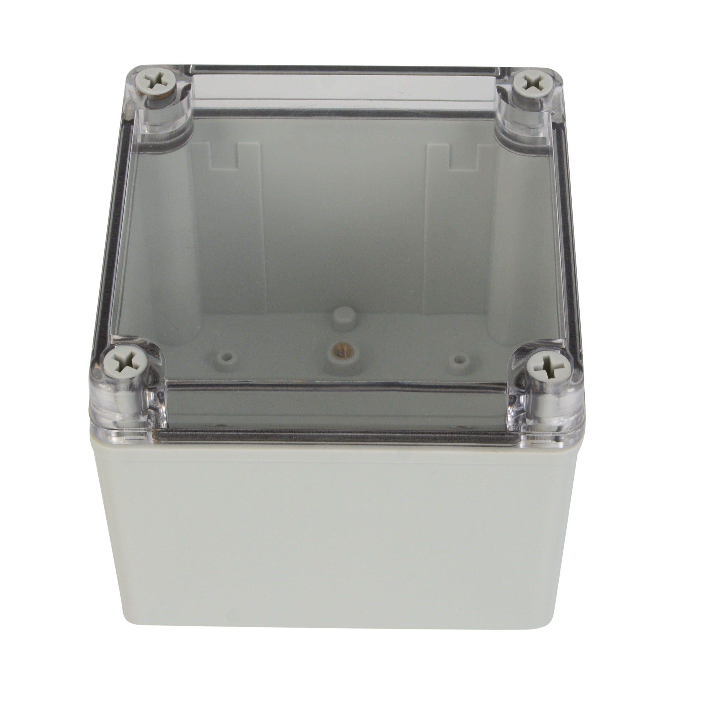Twin Eagle Imports Junction Box ABS IP66 Clear Lid Junction Box 125 x 125 x 100mm