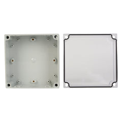 Twin Eagle Imports Junction Box ABS IP66 Clear Lid Junction Box 175 x 175 x 100mm