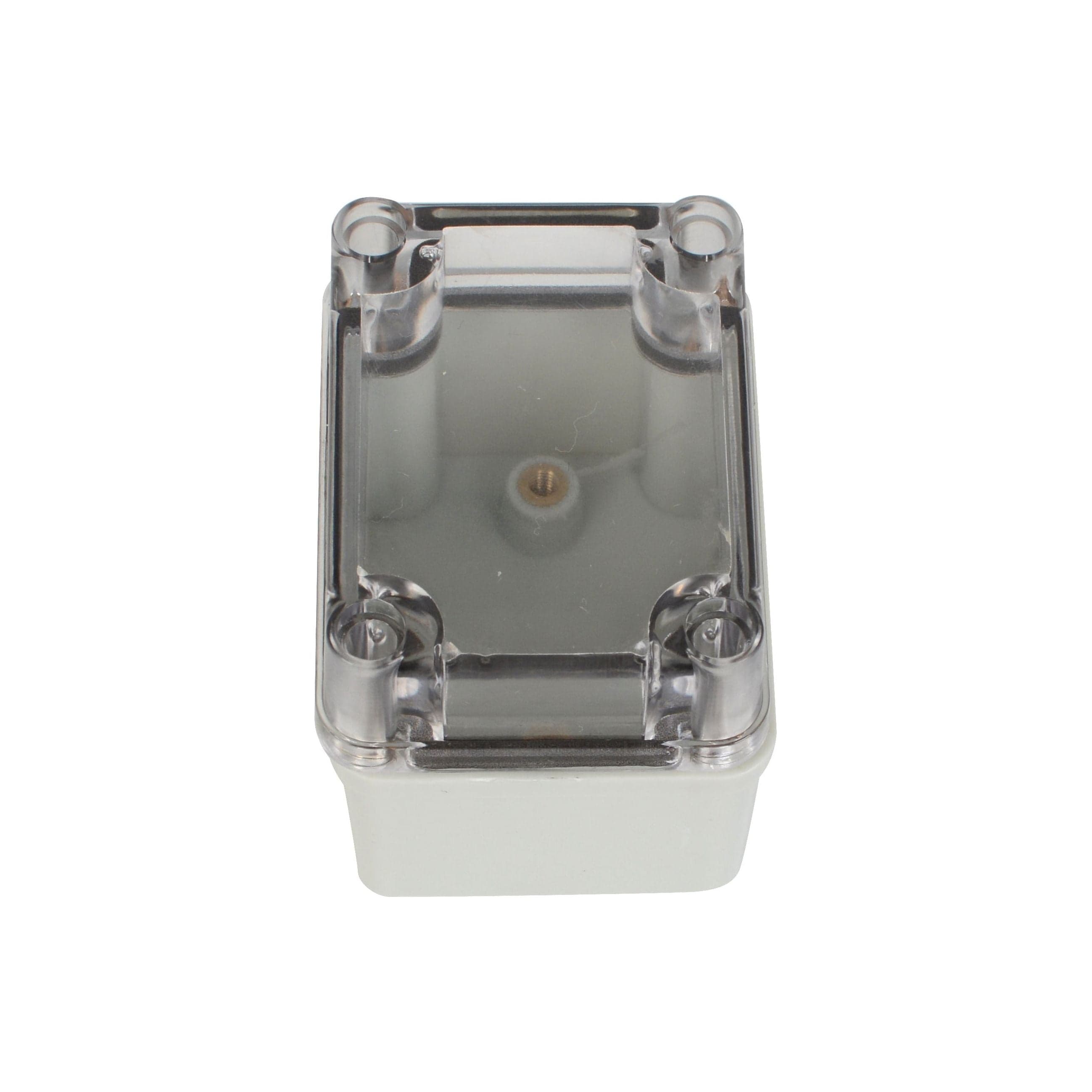 Twin Eagle Imports Junction Box ABS IP66 Clear Lid Junction Box 50 x 65 x 55mm