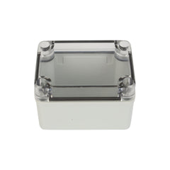Twin Eagle Imports Junction Box ABS IP66 Clear Lid Junction Box 80 x 110 x 70mm