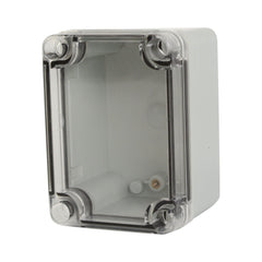 Twin Eagle Imports Junction Box ABS IP66 Clear Lid Junction Box 80 x 110 x 70mm