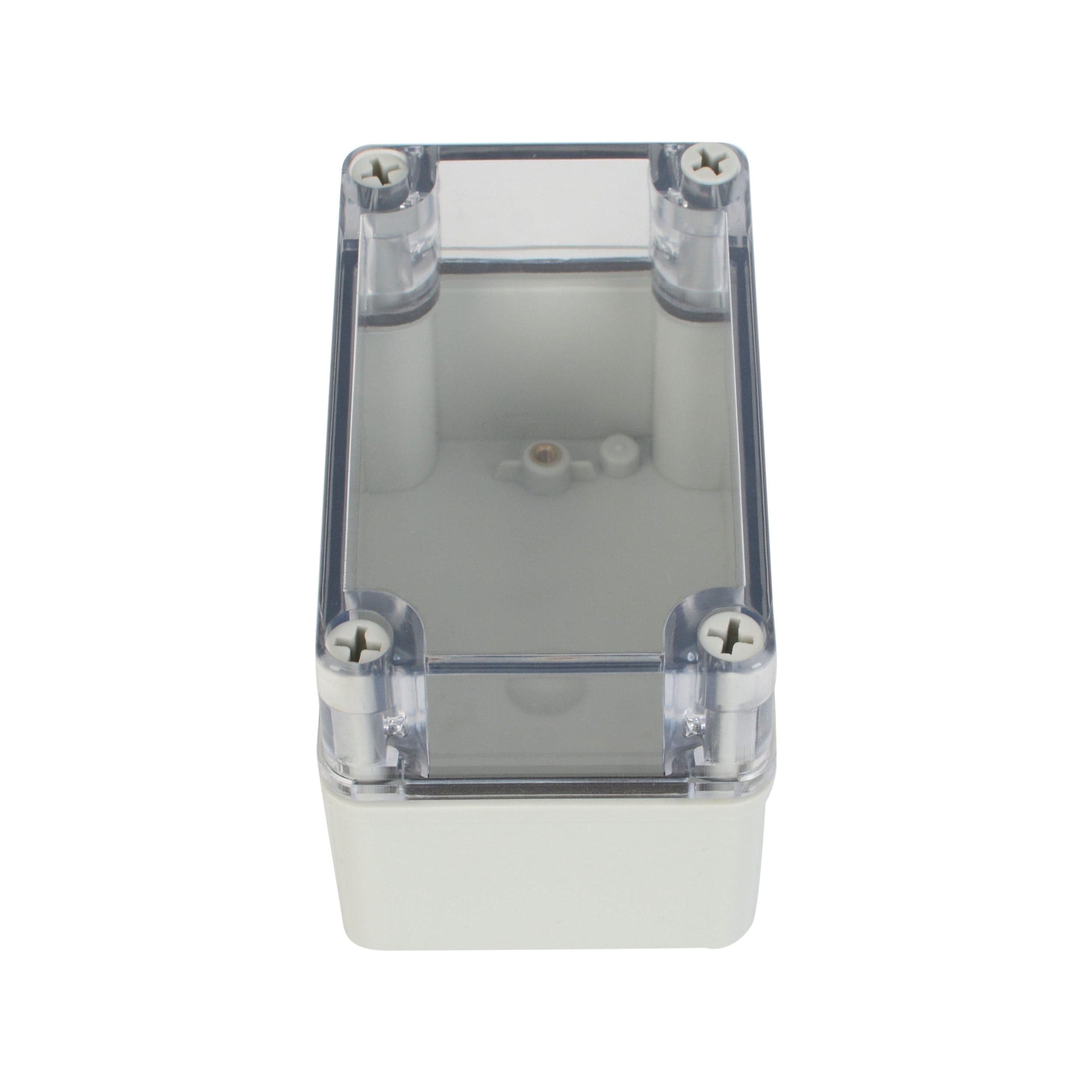 Twin Eagle Imports Junction Box ABS IP66 Clear Lid Junction Box 80 x 130 x 85mm