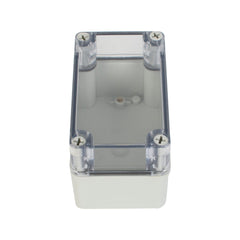 Twin Eagle Imports Junction Box ABS IP66 Clear Lid Junction Box 80 x 130 x 85mm