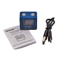 Twin Eagle Imports MEASURING EQUIPMENT Shahe Pocket Digital Inclinometer Level Wireless 5347L