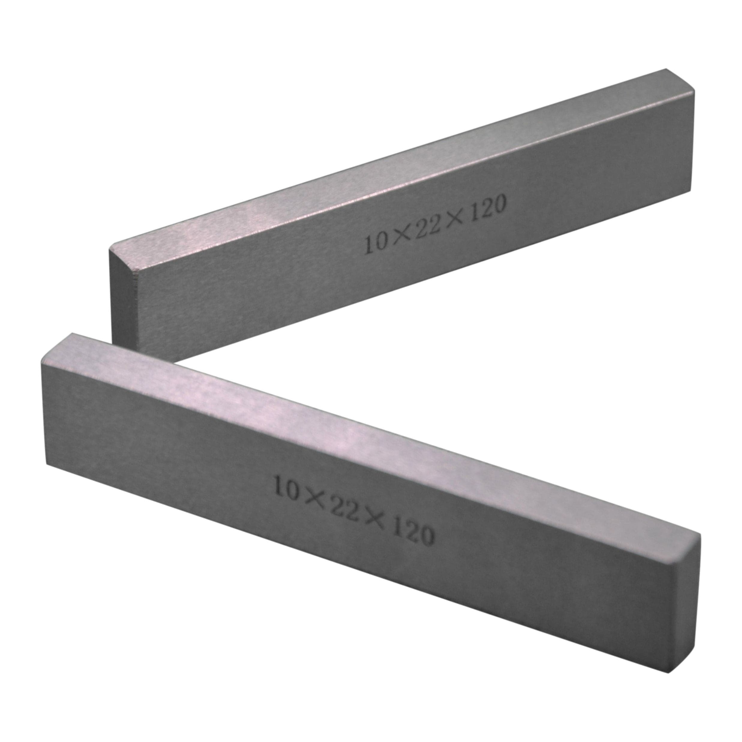 Twin Eagle Imports Parallel Bars 12 pairs Parallel Steel Gauge Block Set Ground Steel 24 plates 120mm Long