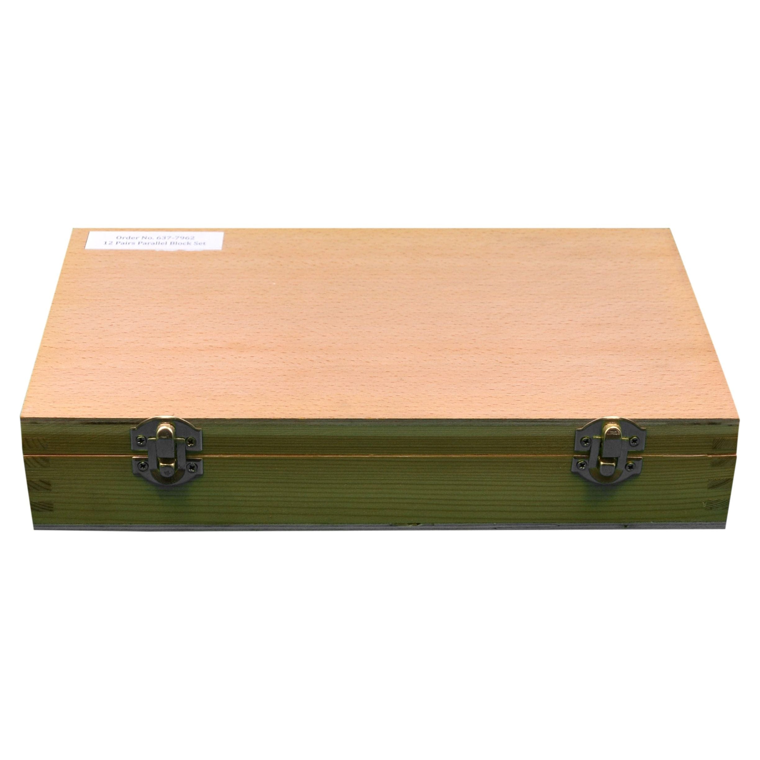 Twin Eagle Imports Parallel Bars 12 pairs Parallel Steel Gauge Block Set Ground Steel 24 plates 120mm Long