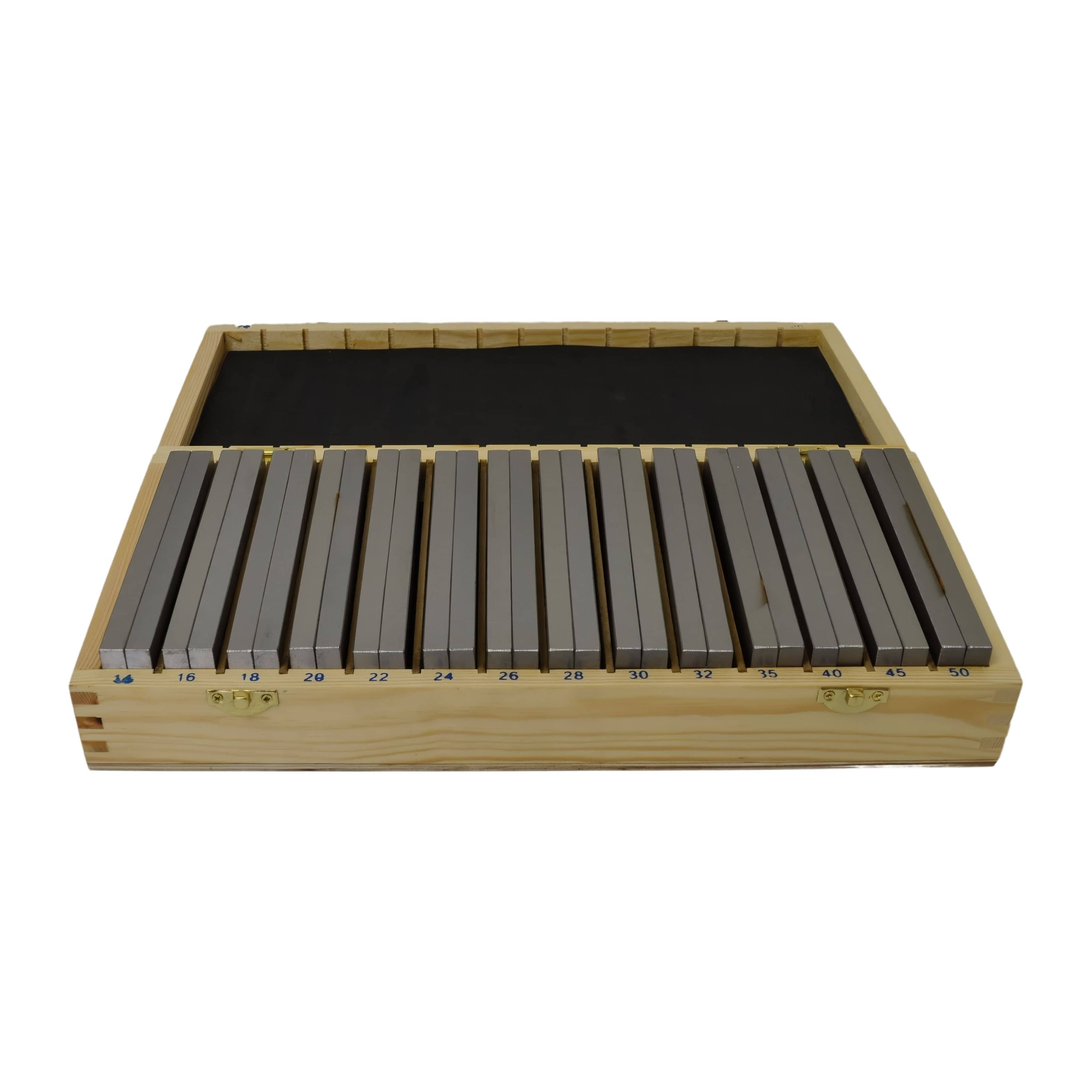 Twin Eagle Imports Parallel Bars 14 Pairs Parallel Steel Gauge Block Set 28 Piece 10mm Thick 150mm Length