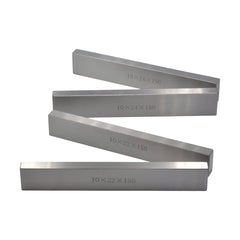 Twin Eagle Imports parallel sets 10 pairs Parallel Steel Gauge Block Set Ground Steel 20 plates 150mm Long