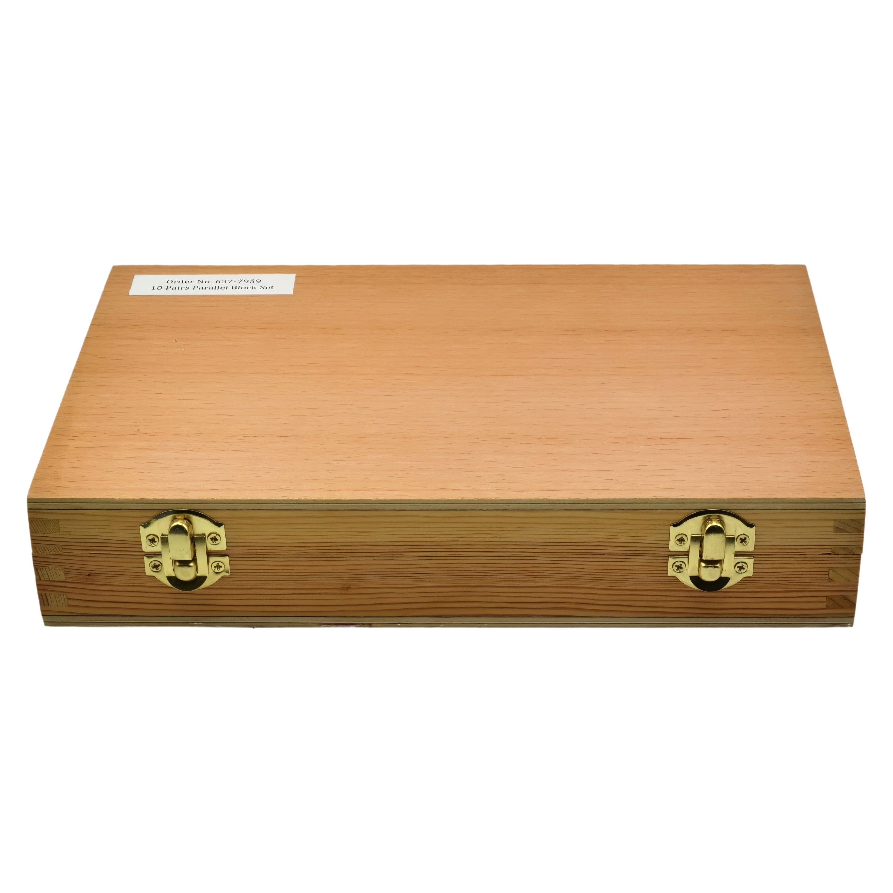 Twin Eagle Imports parallel sets 10 pairs Parallel Steel Gauge Block Set Ground Steel 20 plates 150mm Long