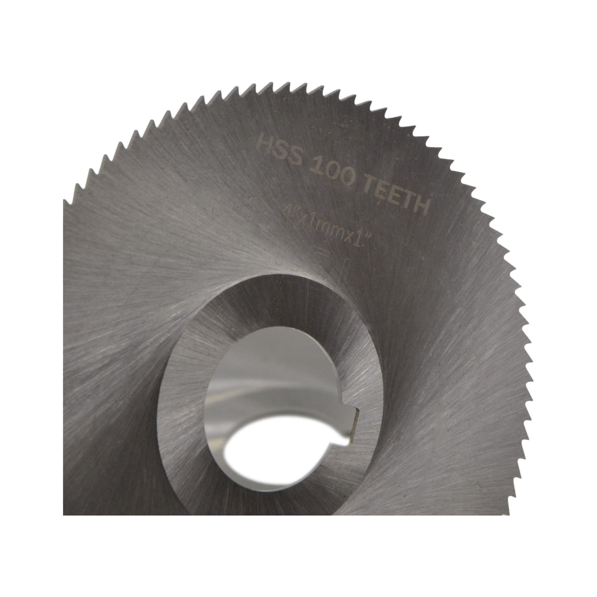 Twin Eagle Imports Slitting Saw TEI HSS Slitting Saw 4"x 1 MM x 1" Bore