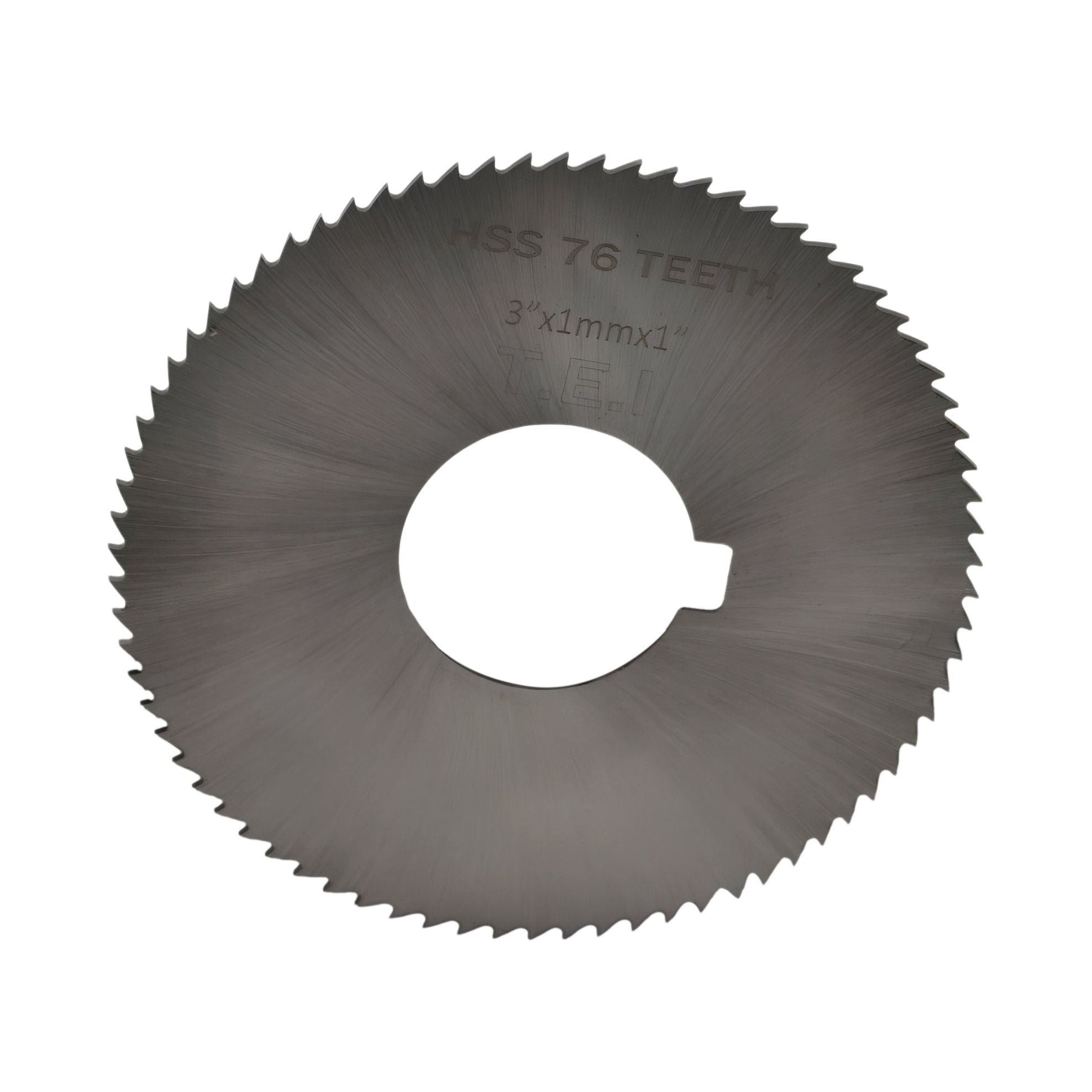 Twin Eagle Imports Slitting Saws TEI HSS Slitting Saw 3"x 1 MM x 1" Bore