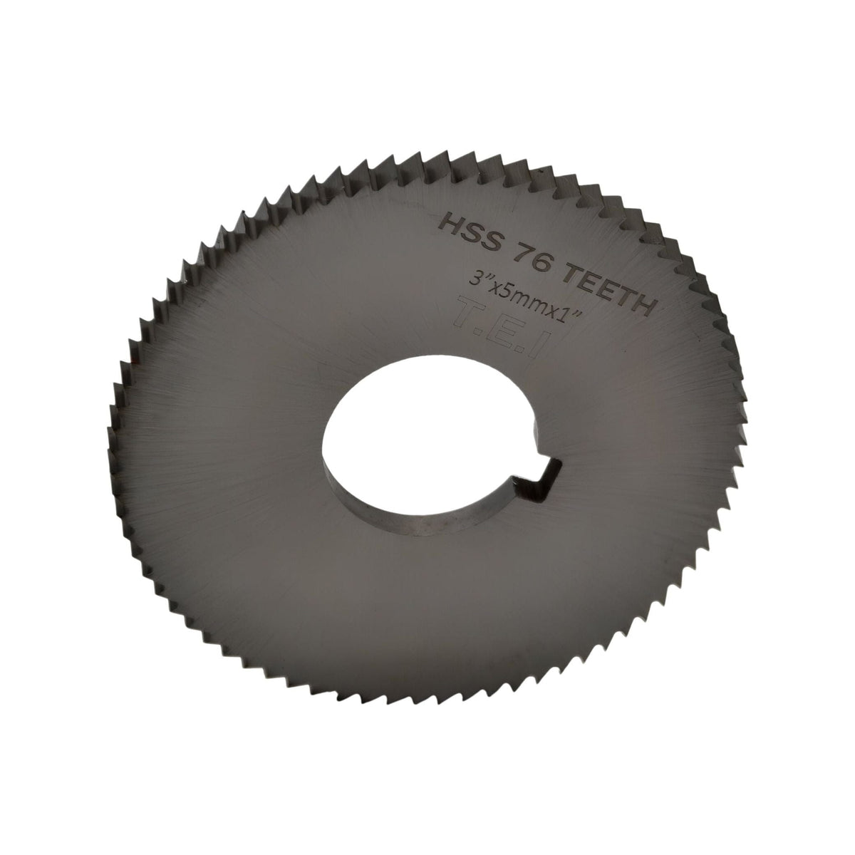 Twin Eagle Imports Slitting Saws TEI HSS Slitting Saw 3"x 5 MM x 1" Bore