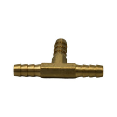 Twin Eagles Brass Connector 1/4" Three Way Brass Hose Barb Tee H8