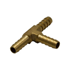 Twin Eagles Brass Connector 5/16" Three Way Brass Hose Barb Tee H5/16