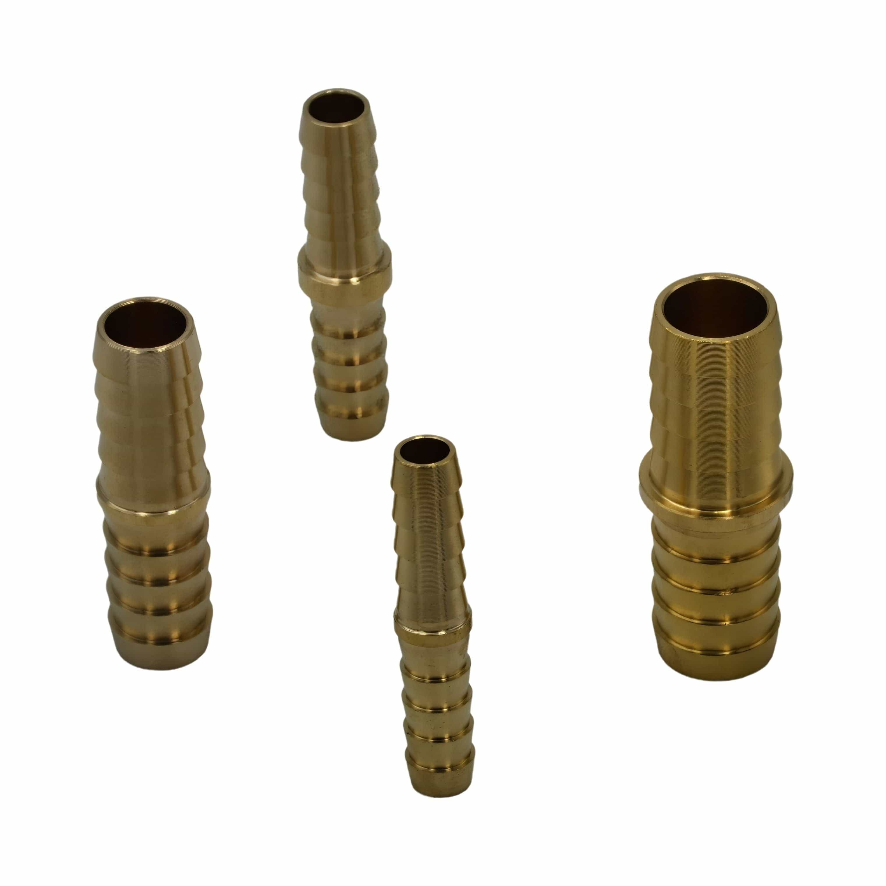 Twin Eagles Brass Connector 60pc Hose Barb T Piece & Straight Fittings Grab Kit Assortment