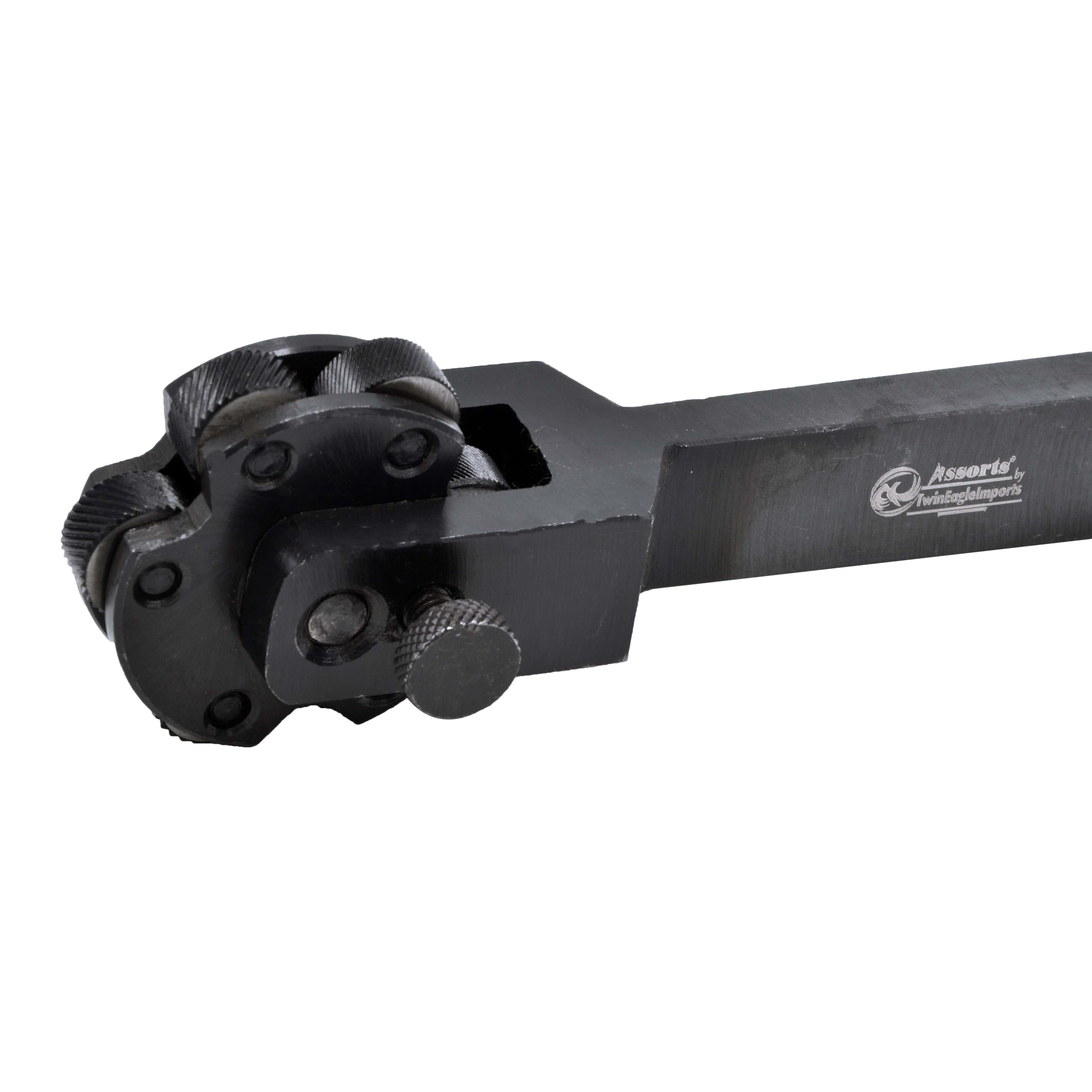 Twin Eagles Knurling tool 6 Wheel revolving head knurling tool.