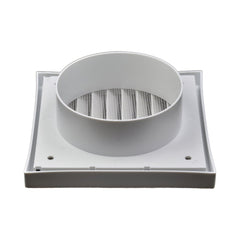 Twin Pack PFL150 Ductsure Ducting Wall Vent : Fixed Louvre - Φ150 - Twin Eagle Imports