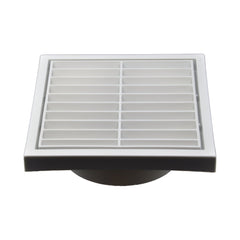 Twin Pack PFL150 Ductsure Ducting Wall Vent : Fixed Louvre - Φ150 - Twin Eagle Imports