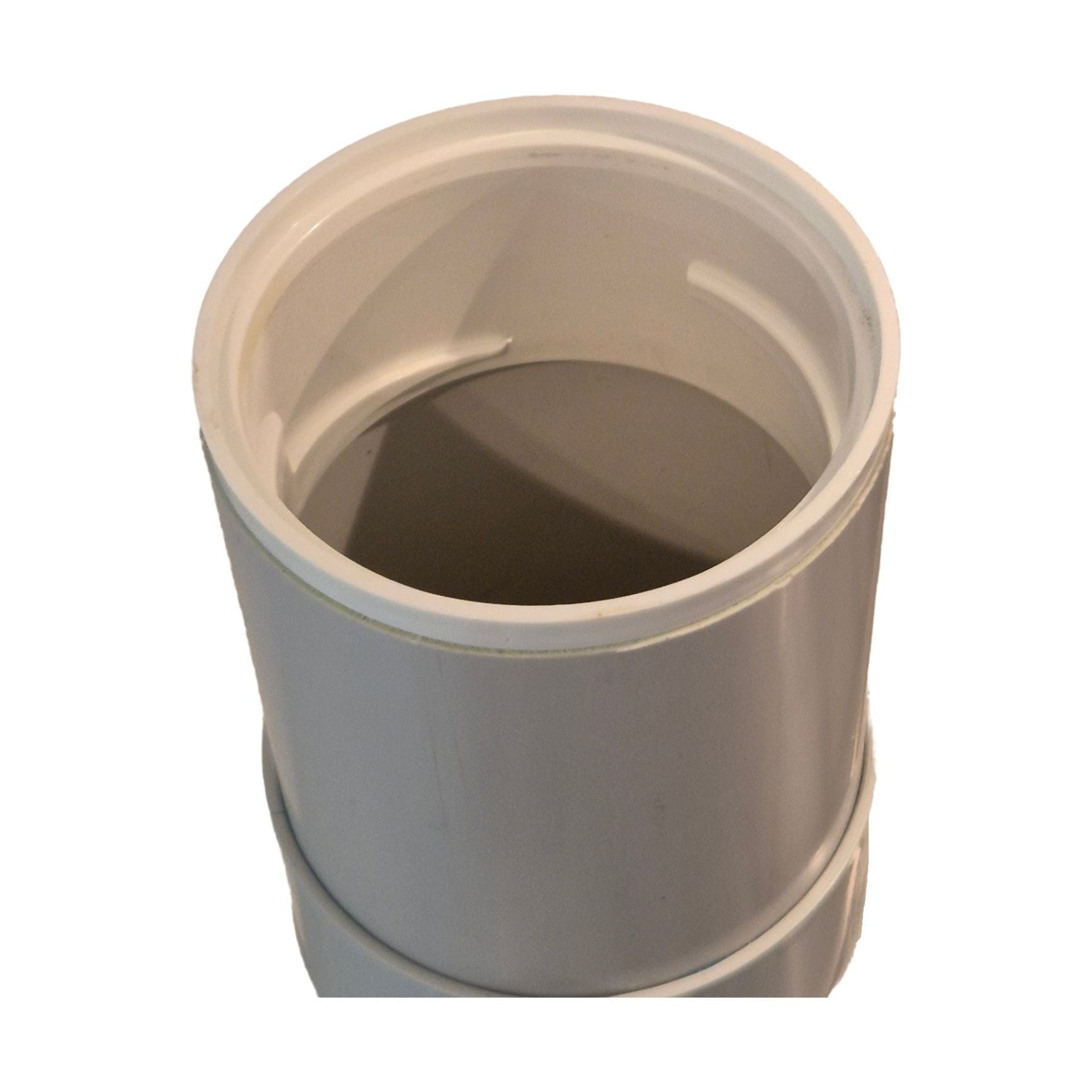 White Bolted Trap Screw - Twin Eagle Imports