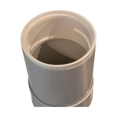 White Bolted Trap Screw - Twin Eagle Imports