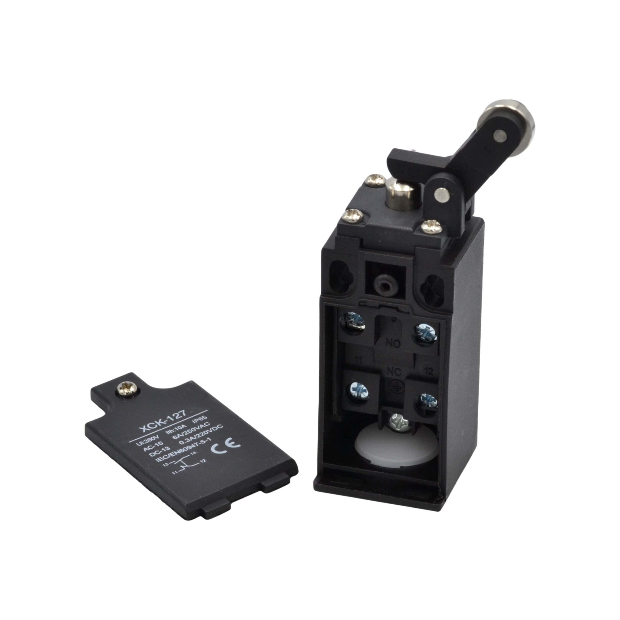 XCK-127 One-Way Parallel Top-Roller Plunger Limit Switch - Twin Eagle Imports