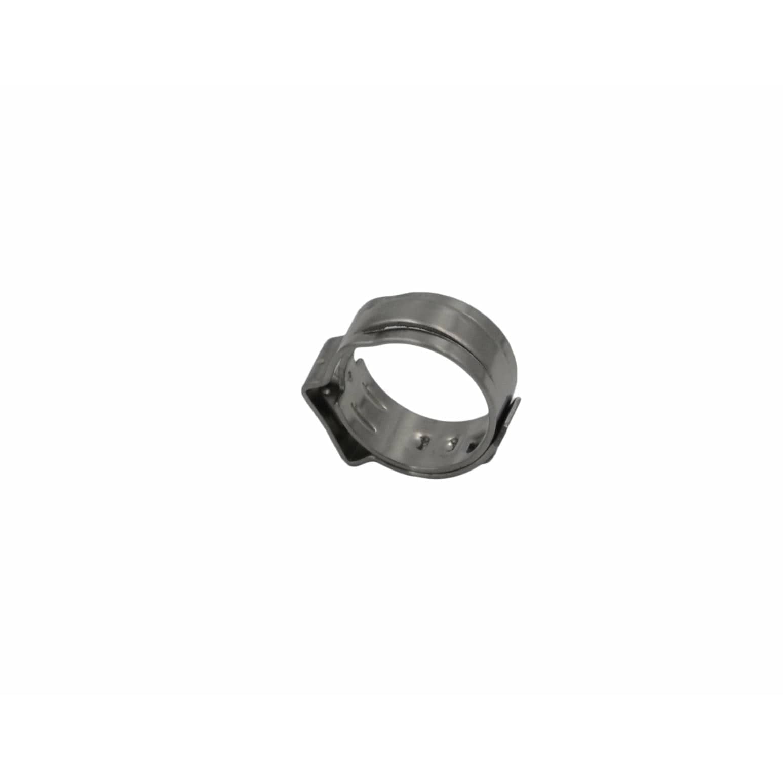 100 Piece 304 Stainless Steel 10.8-13.3mm Ear Hose Clamp - Twin Eagle Imports