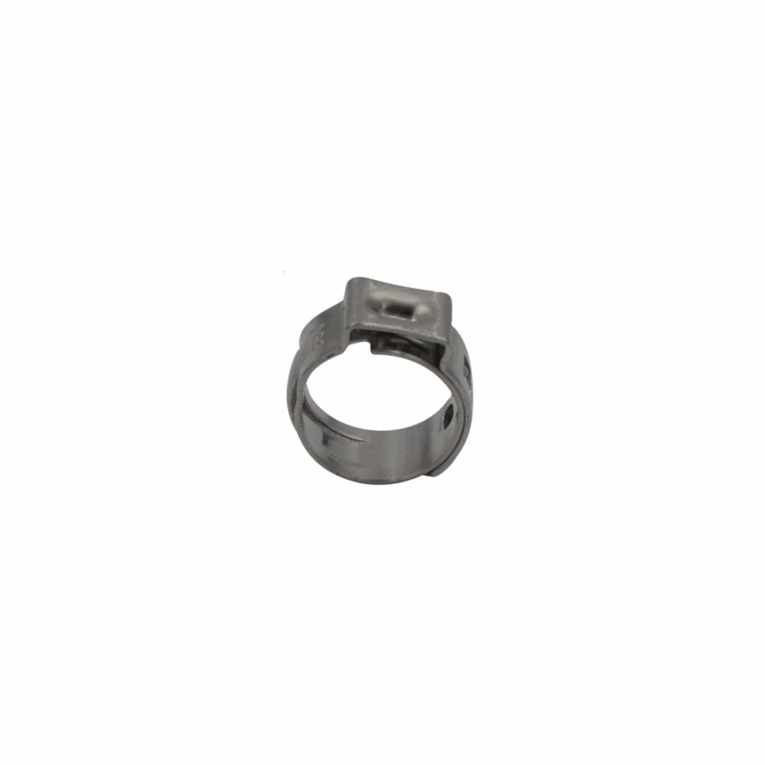 100 Piece 304 Stainless Steel 10.8-13.3mm Ear Hose Clamp - Twin Eagle Imports