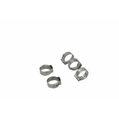 100 Piece 304 Stainless Steel 12-14.5mm Ear Hose Clamp - Twin Eagle Imports
