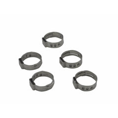 100 Piece 304 Stainless Steel 16-19.2mm Ear Hose Clamp - Twin Eagle Imports